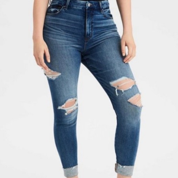 American Eagle Super Curvy High Rose Jegging - Picture 4 of 4